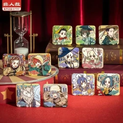 非人哉 帽子戏法 吧唧 马口铁徽章 正版国谷 盲盒代拆