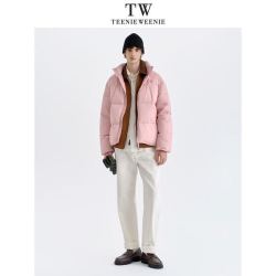 TEENIE WEENIE 羽绒服 三防 蓬松 立领加厚 TNJD258C07I 粉 XL
