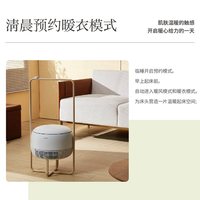 艾美特 取暖器烘衣机浴室家用小型节能速干暖风机干衣电暖器暖衣篮