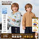 Paw in Paw PawinPaw卡通小熊童装26年秋新款男女宝连帽外套 Blue蓝色/50 120