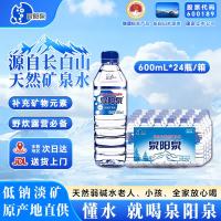 泉阳泉 天然矿泉水 600ml