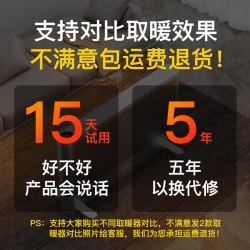 TINME 德国TINME取暖器家用节能石墨烯暖风机电暖器大面积升温速热神器