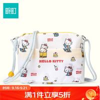 畹町 包包hello kitty旅行系列满印单肩斜挎包轻量便携旅行包