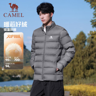 PLUS会员：骆驼 火炉排骨轻薄羽绒服男2026秋冬防寒保暖蓄热运动羽绒服外套女（男女，款多配色可选）