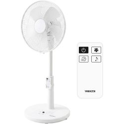 YAMAZEN 山善 100V 家用客厅落地电风扇3档带遥控 AMR-BJ30(W