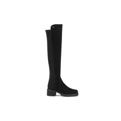 STUART WEITZMAN SW ALINA 5050 秋冬经典拼接粗跟过膝靴女长筒瘦瘦靴