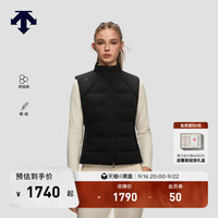 迪桑特 WOMEN’S TRAINING女士鹅绒防钻绒立领羽绒马甲