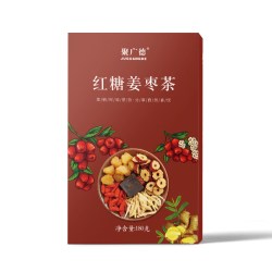 聚广德 红糖姜茶大姨妈送女友红枣桂圆枸杞茶水官方旗舰店正品黑糖姜枣茶