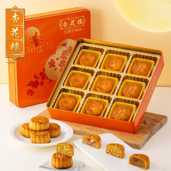 杏花楼 九杏邀月饼礼盒 540g