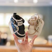Sportmern宝宝雪地靴冬季加绒婴儿鞋子小童学步鞋男童棉鞋机能鞋