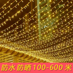 户外防水满天星灯led彩灯闪灯串灯家用婚庆商场装饰星星灯闪光灯