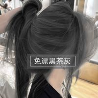 蓝朵纷彩 免漂黑茶灰色染发剂膏自己在家染2024新款流行色显白植物个性时尚
