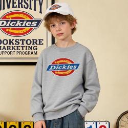 Dickies 儿童春款卫衣2026新款基础休闲款式衣服薄款男女孩运动上衣