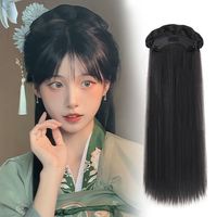 古装汉服假发包古风发髻头发造型一体式全头套垫发包汉服发饰假发
