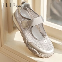 ELLE kids ELLEkids童鞋法式玛丽珍女童运动鞋春夏季新款网面鞋儿童鞋子