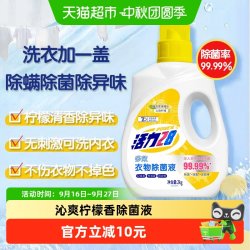 活力28 衣物除菌液 沁爽柠檬 2kg