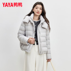 鸭鸭羽绒服 2026年冬季新款时尚连帽加厚云朵泡芙保暖外套