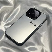 C 【裸机手感】hello字母 iPhone6-17系列苹果手机壳