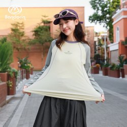 半度闲 女童秋装长袖打底衫t恤洋气新款衣服儿童秋季户外休闲上衣