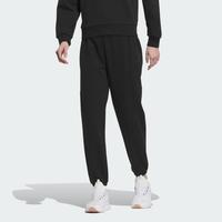 限尺码：adidas 时尚百搭女子宽松休闲裤长裤运动裤束脚裤