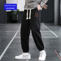 保罗&玖纳森 保罗男士秋冬卫裤2026新款垂坠感直筒休闲长裤运动裤运动跑步健身