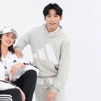 adidas 易用系运动休闲连帽卫衣套头衫