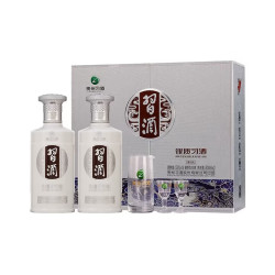 习酒 银质习酒 酱香型 53度 500mL 2瓶 礼盒装