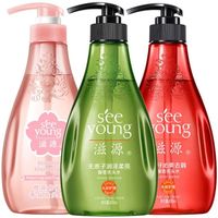 滋源 洗发水 保湿+柔顺+去屑 400ml*3瓶
