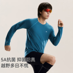 拓路者 美利奴羊毛 男士长袖T恤