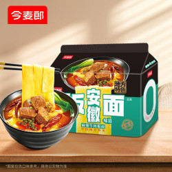 今麦郎 非油炸方便面泡面家庭速食安徽板面麻辣牛肉味