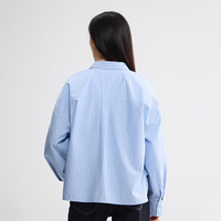Lee LWT009917 翻领条纹 海军蓝 S 女士衬衫