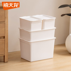 禧天龙 防尘 玩具收纳盒 奶白 41