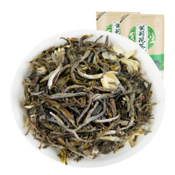 八窨飘雪 口粮茶，价格合适  八窨飘雪茉莉花茶茶叶 2026新茶可冷泡广西横县原产大份量自己喝办公500克