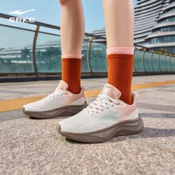 鸿星尔克 凌风女跑步鞋2026夏季减震耐磨运动鞋软底轻便回弹鞋子