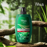 WHSA 800ml大容量Whsa茶籽控油去屑洗发水沐浴露滋润清爽CZ