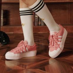 adidas 经典鞋NIZZA休闲鞋女鞋平底鞋时尚鞋