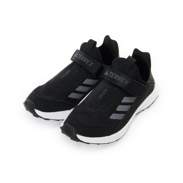 adidas TERREX 男中大童舒适户外运动鞋网面透气魔术贴童鞋