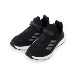 adidas TERREX 男中大童舒适户外运动鞋网面透气魔术贴童鞋