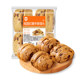 巴比 桂圆红糖馒头手撕大馒头 320g*2袋共8只