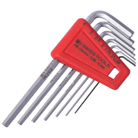 PB SWISS TOOLS PB 210.H-4 公制平头 L型六角扳手 7件套