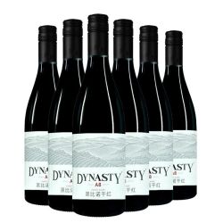 Dynasty A8黑比诺干红葡萄酒750ml*6瓶官方正品国产红酒
