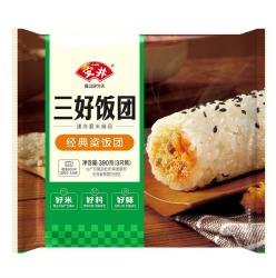 安井 390g经典粢饭团*1袋(3只/袋)