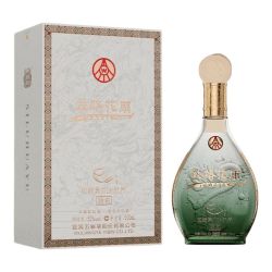 五粮浓香 五粮液 股份出品 丝路花雨 52度 浓香型白酒 500mL 2瓶