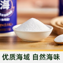 雪天 未加碘海盐 300g 罐装