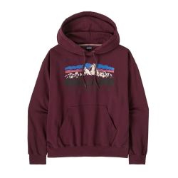Patagonia 日潮跑腿patagonia巴塔哥尼亚 菲茨罗伊山麓女士日常连帽衫 39743