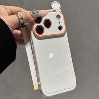 C 裸机手感!日本SIONOSI多巴胺日落橙大视窗适用秒变苹果17/16手机壳iPhone15/1413Promax