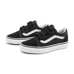 VANS 童鞋官方 Old Skool V萌酷街头风魔术贴设计大童板鞋
