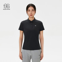 KOLON SPORT 户外休闲衣新款防晒UPF40+ CARVICO女士短袖POLO