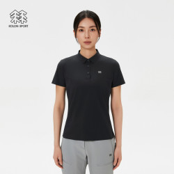 KOLON SPORT 户外休闲衣新款防晒UPF40+ CARVICO女士短袖POLO