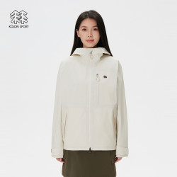 KOLON SPORT 轻量冲锋衣1级透湿防风耐磨男女3L春杉防水夹克